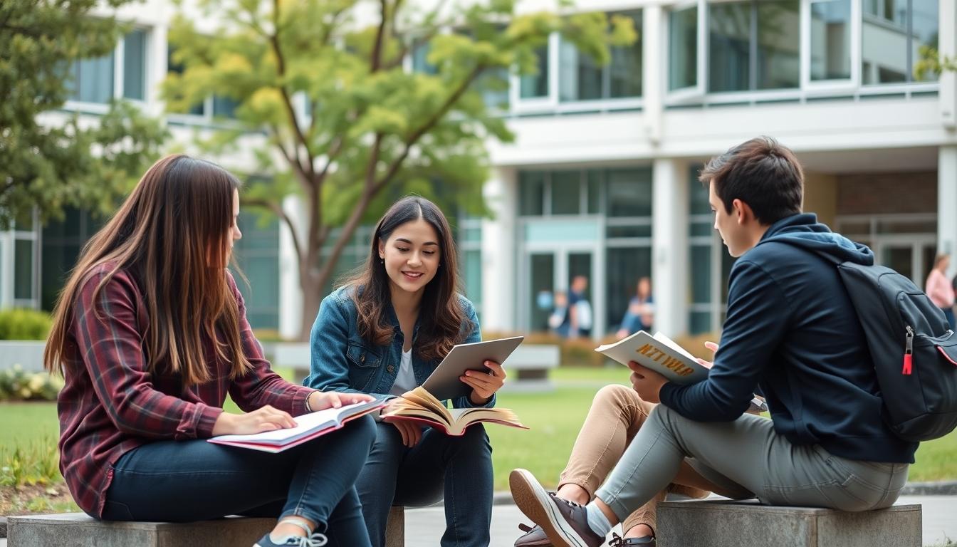 University campus and academic environment in Rome