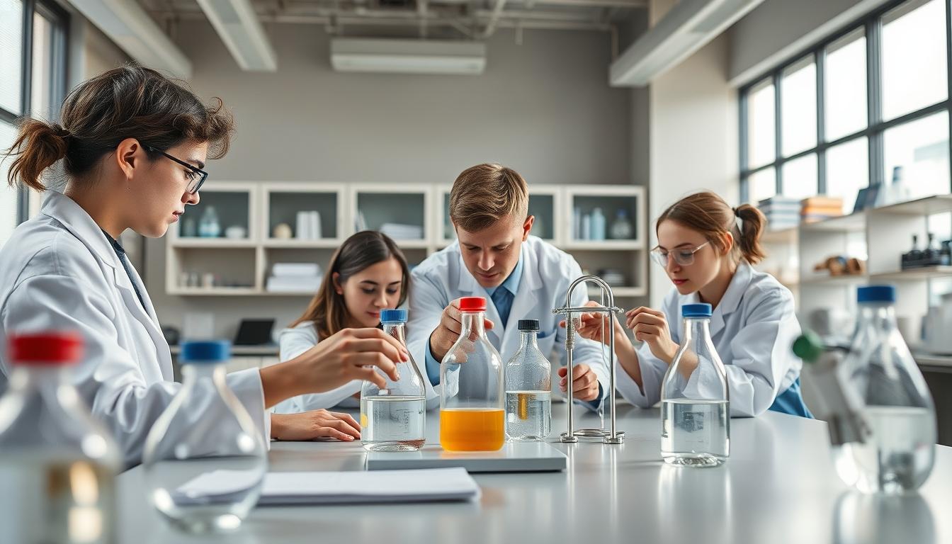 Modern university campus for students